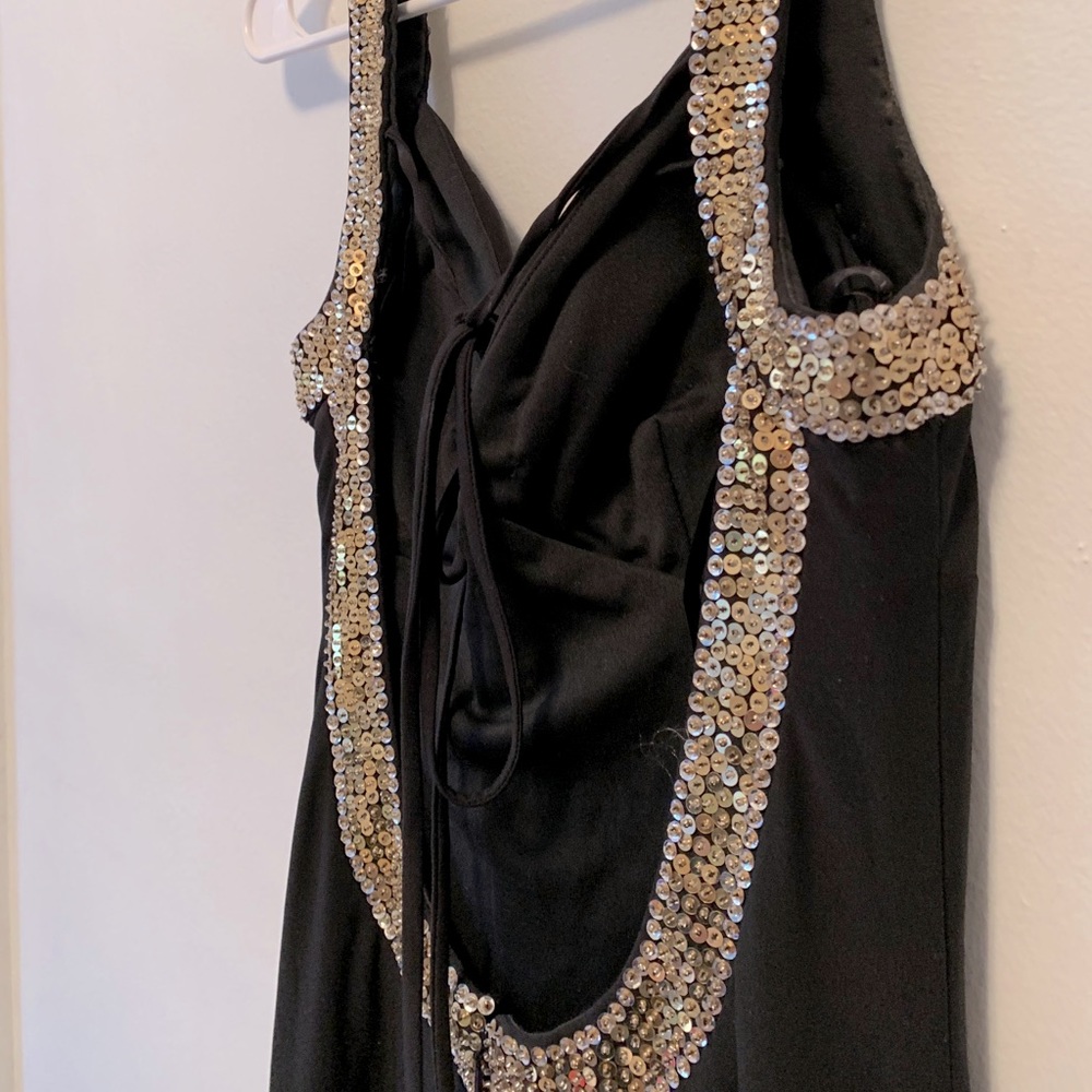 Gorgeous, Backless, Floor Length Gown